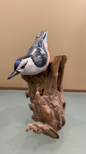 Hand carved - carved,, painted